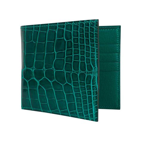 hermes mc2 copernic wallet alligator|Hermes MC 2 Copernic Wallet Emerald Alligator New w/Box.